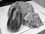 I Still Life with EggplantBW