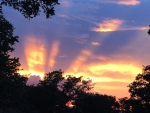 3 Sun Setting with Thunderstorm 6-20-18 - Jocelyn Weeks