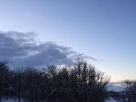 Winter sky - 3-7-19 - Jocelyn Weeks